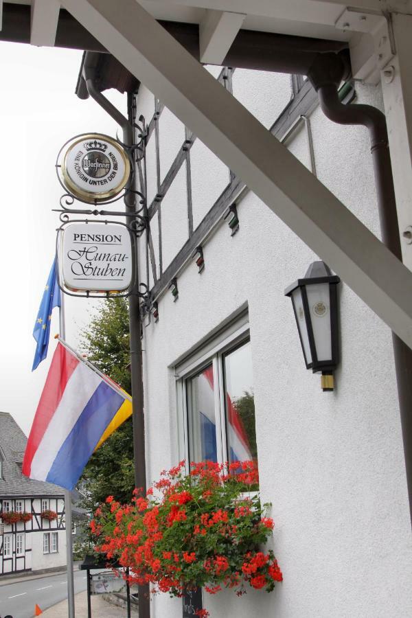Gasthof-Pension Hunaustuben Schmallenberg Dış mekan fotoğraf